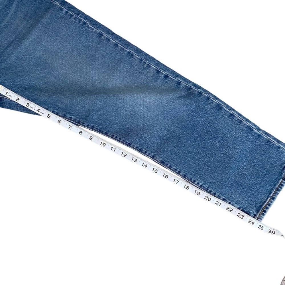 Levi’s Wedgie Straight Jazz Jive Sound Denim Jeans Size 28 x 26 IRREGULAR - Picture 16 of 16